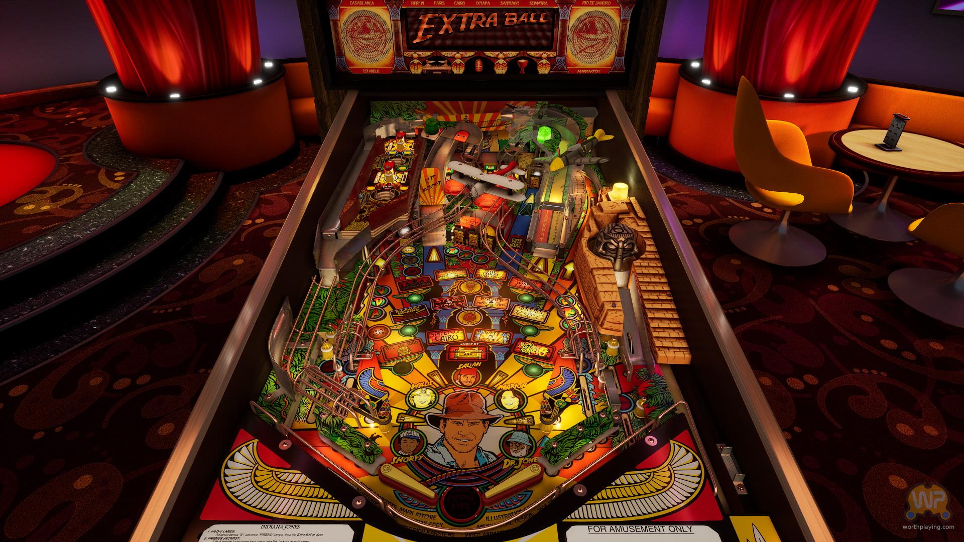 Worthplaying 'Indiana Jones The Pinball Adventure' Table Gets